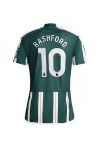 Fotbalové Dres Manchester United Marcus Rashford #10 Venkovní Oblečení 2023-24 Krátký Rukáv